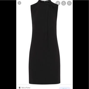 Theory Nurita Black Crepe Dress